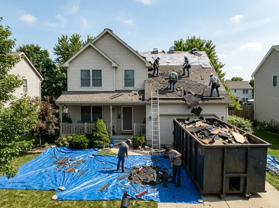 roof-replacement-debris-remova-004 — frequently asked questions, Cheapest Dumpster Rentals in Kirby, TX